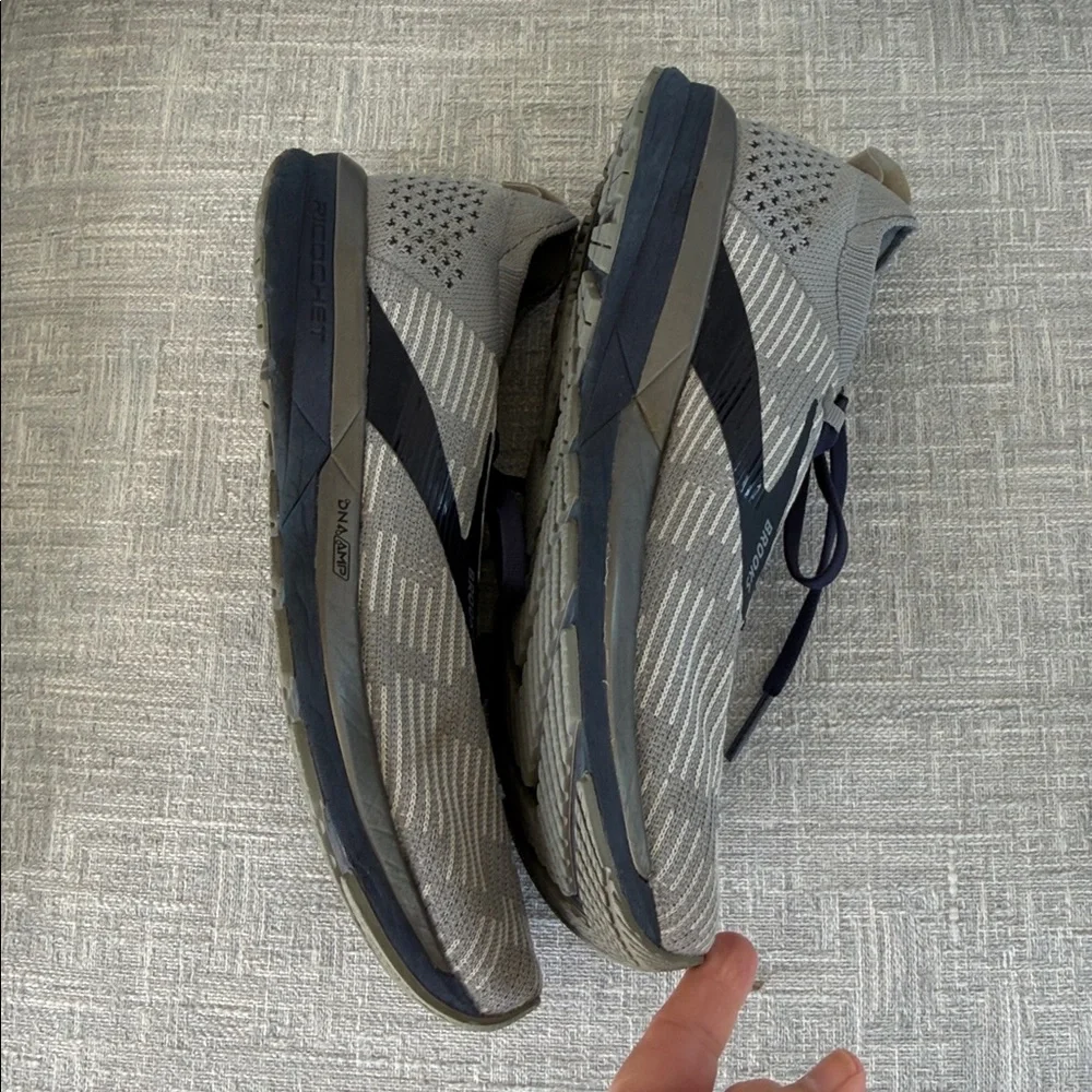 Brooks Sneakers Ricochet 2 'Grey Blue' Running Sneakers Men's Size 8